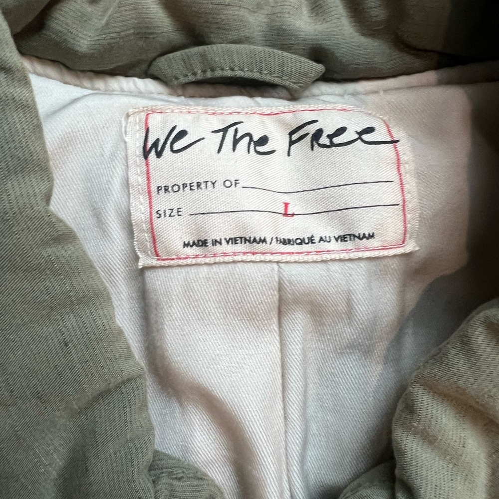 Free People Aura Liner - Green Quilted Jacket - Brand New - Picture 8 of 10